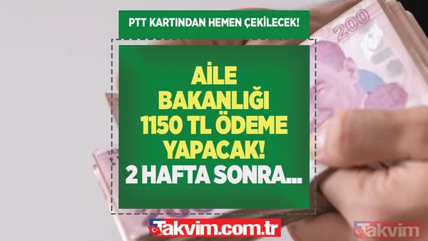 Formu dolduran 2 hafta sonra PTT kartından çekecek! Aile Bakanlığı 1150 TL ödeme yapacak! TC kimlik No: 2,4,6,8 olanlar dikkat! Online başvuruyla... - 1