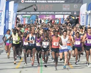 Vodafone İstanbul Yarı Maratonu start alıyor
