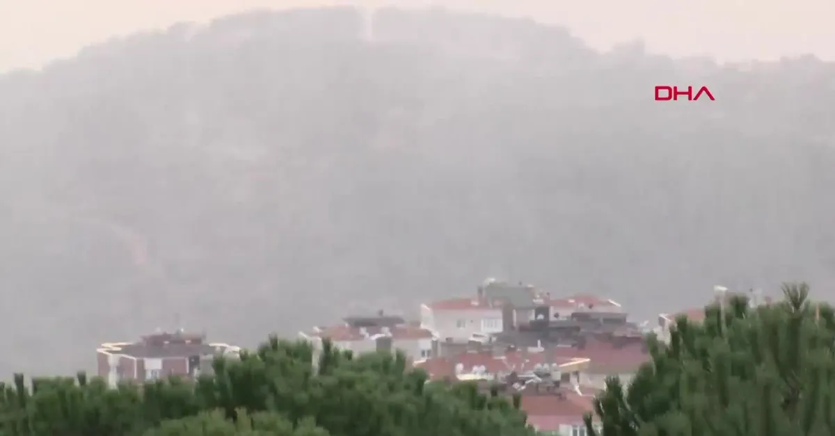 İstanbul Kartal'da kar yağışı başladı
