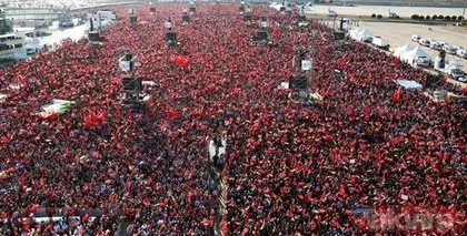 BÜYÜK FİLİSTİN MİTİNGİ! 7’den 70’e milyonlarca vatandaş Atatürk Havalimanı’na akın etti!
