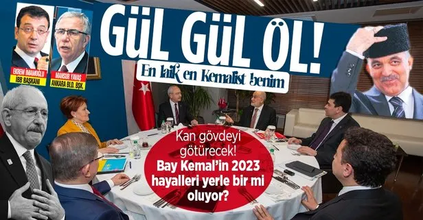 Kemal Kılıçdaroğlu’nun 2023 hayalleri yerle bir mi oluyor? Kan gövdeyi götürecek! 6’lı masa için yeni aday: Gül gibi Kemalist işte!