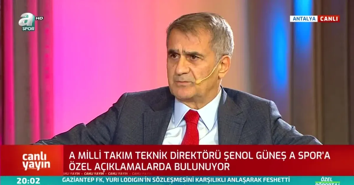Şenol Güneş: İnşallah grup birincisi olarak çıkarız