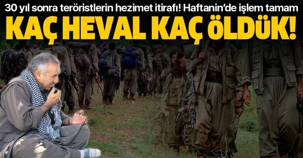 Pençe-Kaplan’la Haftanin’de PKK’ya ağır darbe: Kaç heval kaç
