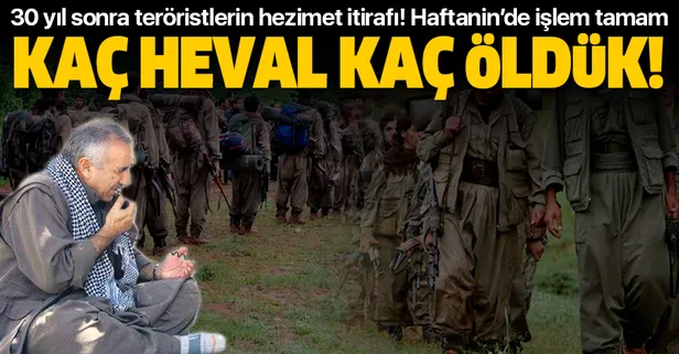 Pençe-Kaplan’la Haftanin’de PKK'ya ağır darbe: Kaç heval kaç