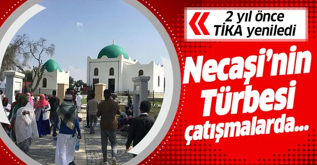 TİKA’nın yenilediği Habeşistan Kralı Necaşi'nin türbesi, Etiyopya'daki çatışmalarda hasar gördü