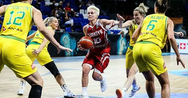 A Milli Kadın Basketbol Takımı Avustralya’ya mağlup oldu