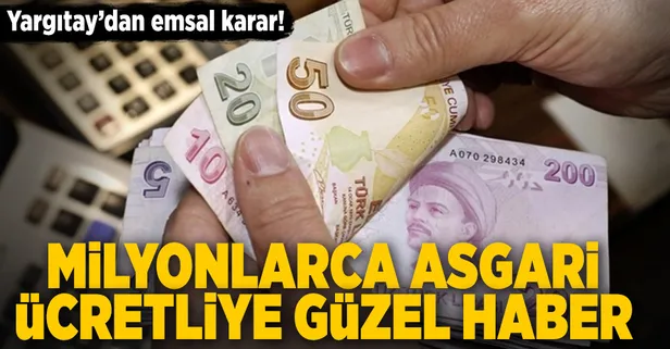 Asgari ücretle çalışan işçilere güzel haber