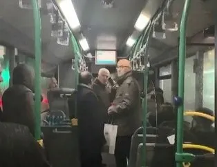 İETT şoförü yolcularla tartıştı kontak kapattı
