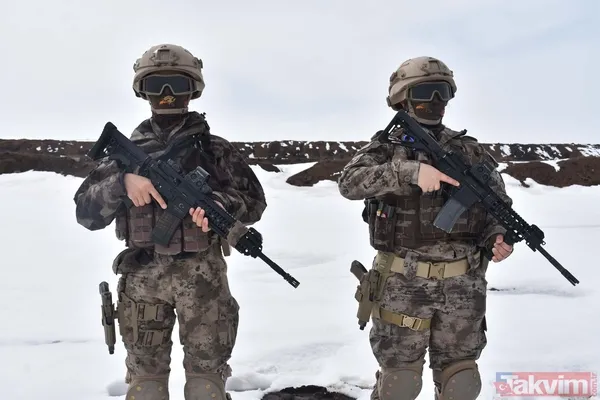 Kars'taki kadın PÖH'ler ve polisler görevlerinin başında! Teröristlerin korkulu rüyası - 38