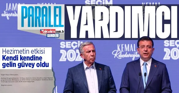 Kemal Kılıçdaroğlu’nu cumhurbaşkanı ilan etmişti! İBB Başkanı Ekrem İmamoğlu kendisini de yardımcısı yaptı