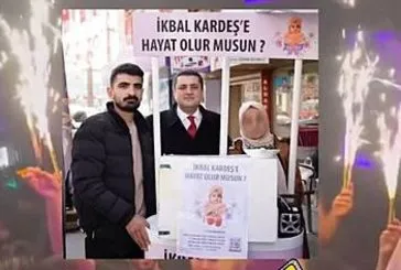 SMA hastası çocuğun alemci babası