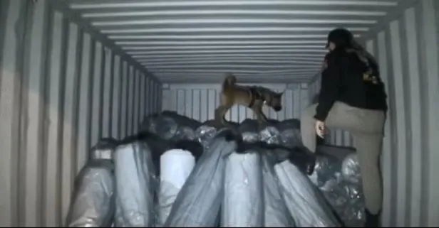 İstanbul’da 1 ton 580 kilo uyuşturucu ele geçirildi