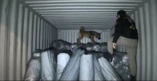İstanbul'da 1 ton 580 kilo uyuşturucu ele geçirildi