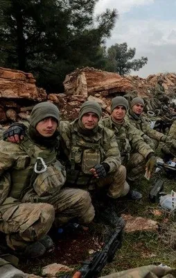 Mehmetçik cephede böyle görüntüledi