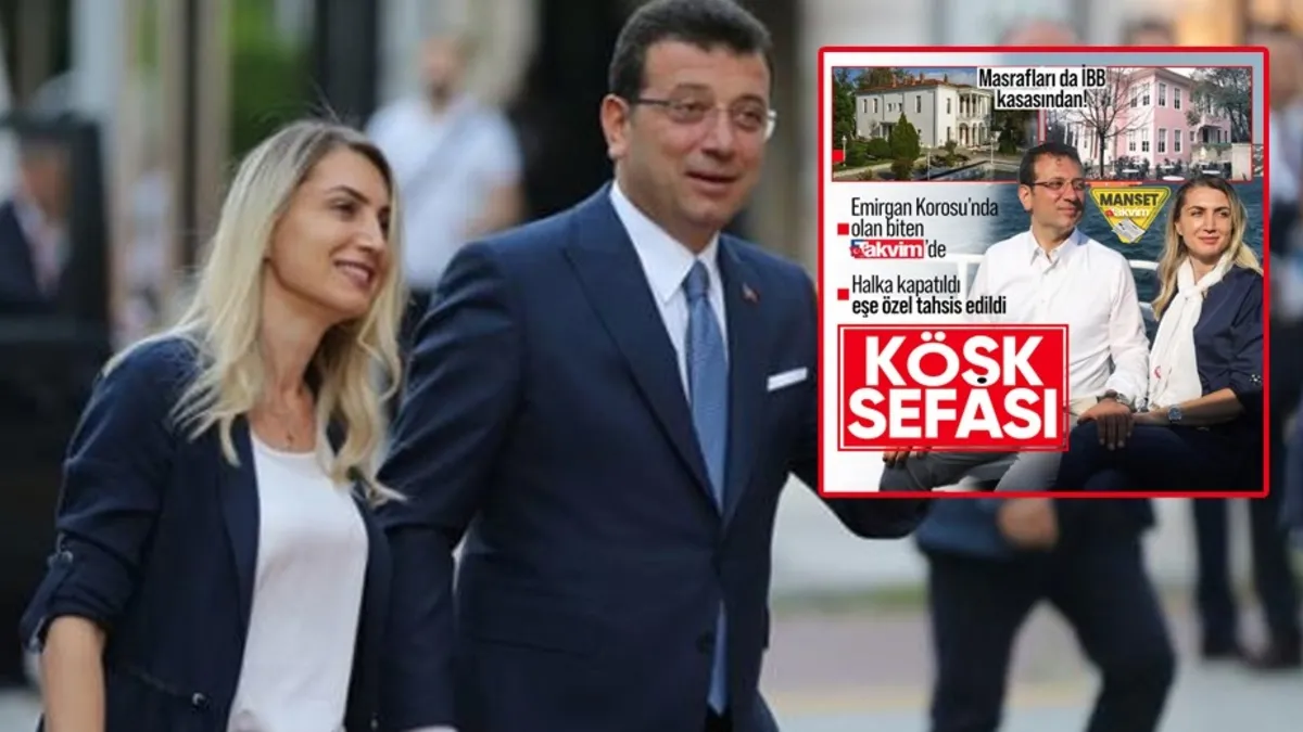 Dilek İmamoğlu'nun Emirgan'daki köşk partilerinin sponsoru İBB!