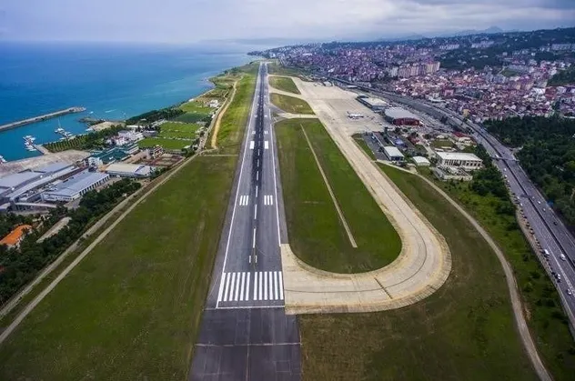 Türkiye'de deniz dolgusu üzerine 3. havalimanı Trabzon'a yapılacak
