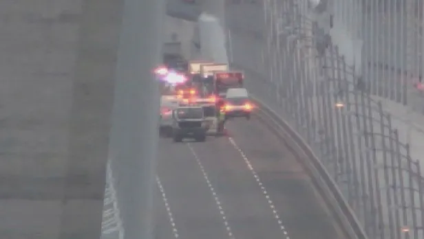Yavuz Sultan Selim Köprüsü'nde trafiği kilitleyen kaza-1