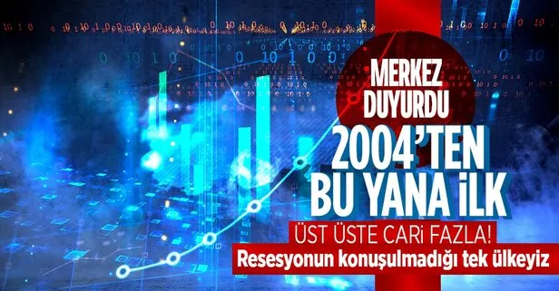 Merkez Bankası Başkanı Şahap Kavcıoğlu duyurdu: 2004 yılından bu yana ilk defa üst üste cari fazla verildi! Enflasyon tahmini...
