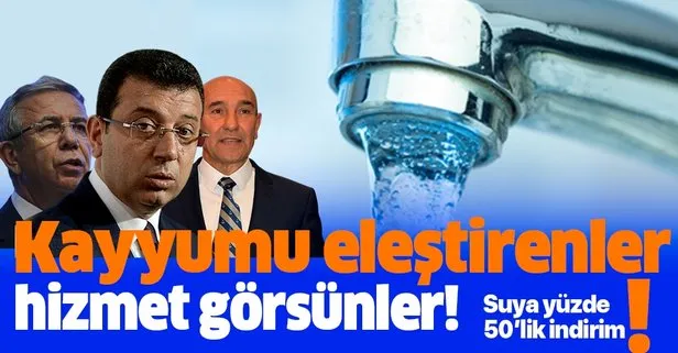 Diyarbakır Belediyesi’nden ihtiyaç sahibi vatandaşların içme suyuna yüzde 50 indirim!