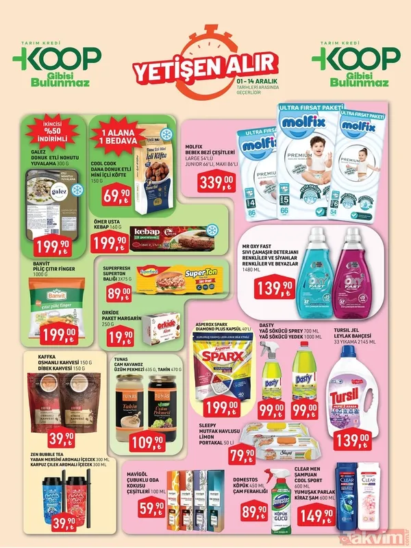 Tarım Kredi’de hafta sonu rüzgarı! 5-7 Aralık’tan itibaren tavuk, toz şeker, kuruyemişte büyük fırsatlar - 5