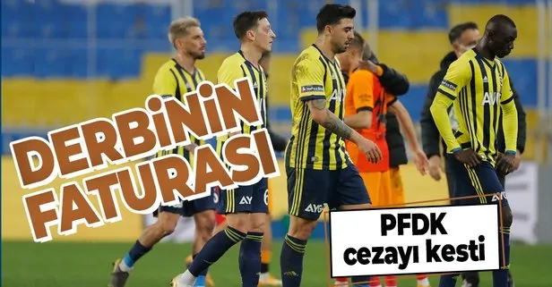 PFDK kararları açıklandı: Fenerbahçe’ye para cezası!