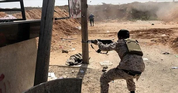 Libya’daki darbeci Hafter milislerinin, başkent çevresinde ateşkes ihlali devam ediyor