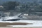Yunanistan'da havada dehşet! F-16 savaş uçağında yangın: Zorunlu iniş yaptı