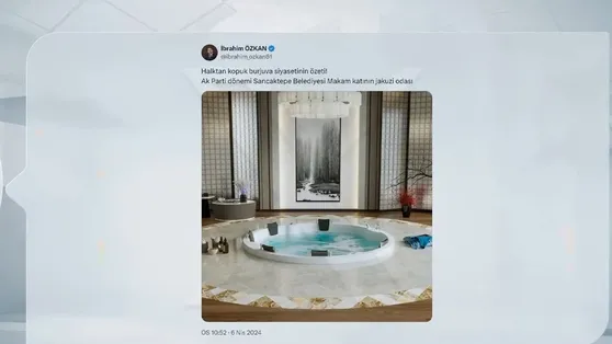 Sancaktepe Belediyesi jakuzi yalanına soruşturma!