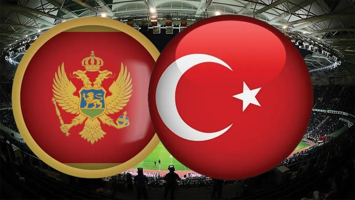Maçtan Dakikalar:  Karadağ 3-1 Türkiye ( ÖZET )