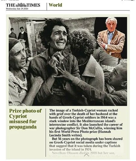 İngiliz gazetesi, Rumların kara propagandasını deşifre etti: Fotoğraftaki kadın eşi Rumlar tarafından katledilen bir Türk-2