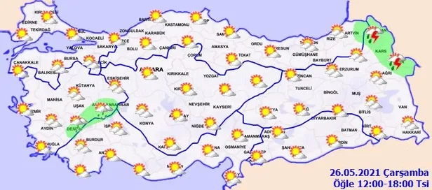 HAVA DURUMU | Meteorolojiden İstanbul için sağanak uyarısı-4