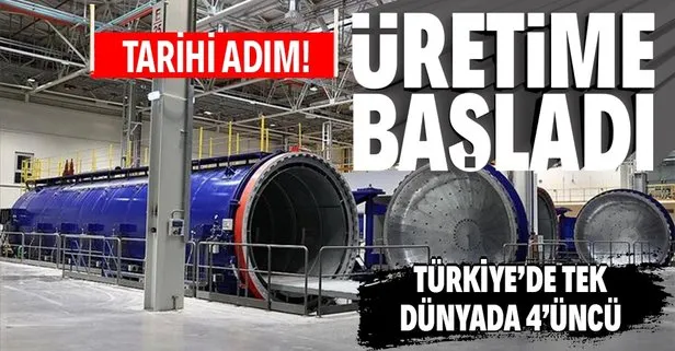 TUSAŞ tarafından kuruldu! Türkiye’de tek dünyada 4’üncü! Gökbey, boeing ve airbus için üretecek