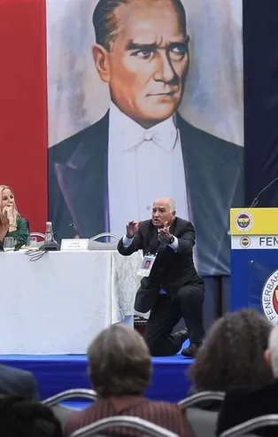 Son dakika: Fenerbahçe Divan Kurulu'nda ilginç anlar! Veysel Oran kendini yerlere attı