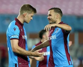 Trabzonspor’da Novak görüşme odasında