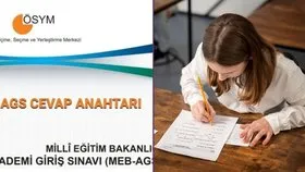 AGS 2025 CEVAP ANAHTARI: AGS A-B-C-D Sözel-Sayısal soru kitapçığı çözümleri PDF indir! Matematik, FEN, TÜRKÇE...