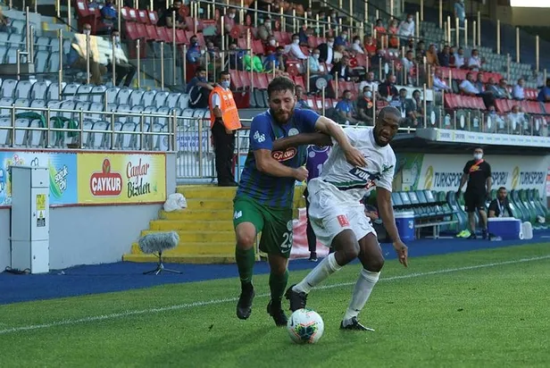 Rize'de puanlar bölüşüldü | MAÇ SONUCU: Çaykur Rizespor 2-2 Denizlispor-2
