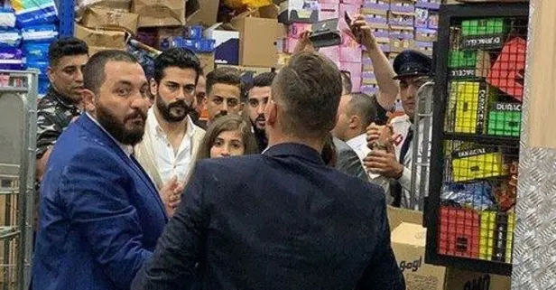 Beyrut gezisini tamamlayan Burak Özçivit krallar gibi uğurlandı