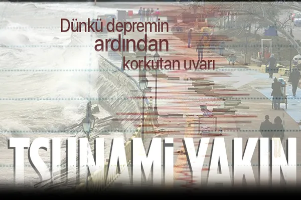 Ege Denizi'ndeki depremin ardından korkutan açıklama! Prof. Dr. Hasan Sözbilir'den flaş tsunami uyarısı-1