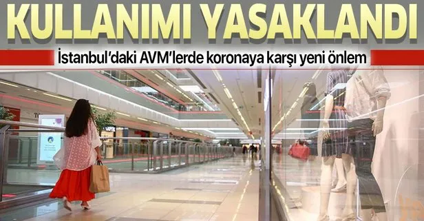 Son dakika: İstanbul’daki AVM’lerde koronavirüse karşı yeni önlemler