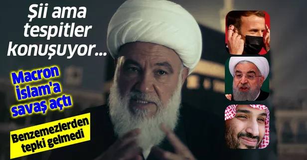 Şii din adamı Subhi Tufeyli: Macron, 'İslam, dünyanın her yerinde kriz yaşıyor' sözüyle İslam'a savaş açtı