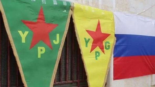 Son dakika: AA görüntüledi! Rus askerleri ile YPG'lilerden Münbiç'te ortak devriye-4