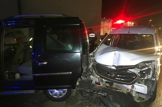Zeytinburnu'nda trafik kazası : 5 yaralı