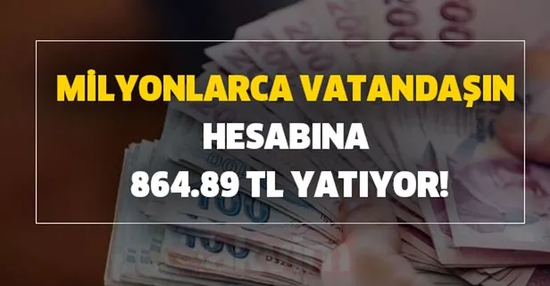 ptt tarafindan milyonlarca vatandasin hesabina 864 89 tl yatiyor iste o detaylar takvim