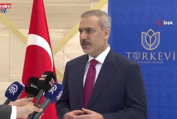 Bakan Fidan'dan Suriye açıklaması