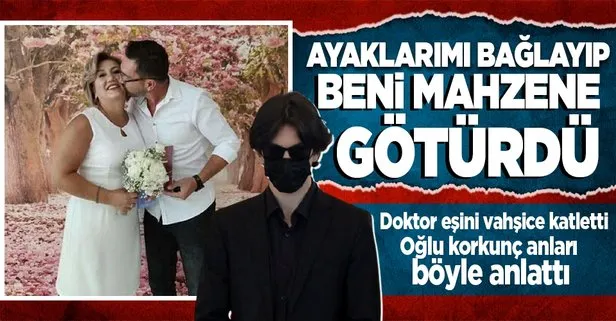 Doktor Zeynep Erdoğan vahşice öldürüldü! Oğlu o korkunç anları anlattı: Beni bağladı annemi uyurken...