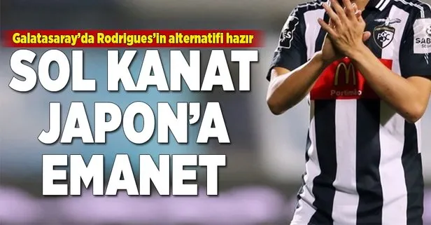 Galatasaray'da sol kanat Japon'a emanet