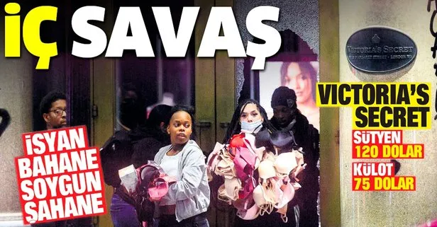 Isyan Bahane Soygun Sahane Abd De Protestocular Victoria Secret In Magazasini Talan Etti Takvim