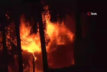 Maltepe'de korkutan yangın: Alevler tüm binayı sardı