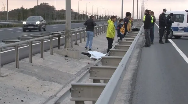 Hız yapan motosiklet sürücüsü kendi ölümünü kaydetti! Kaza anı kamerada-4