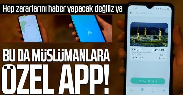 Namaz için cemaat bulma uygulaması geliştirildi